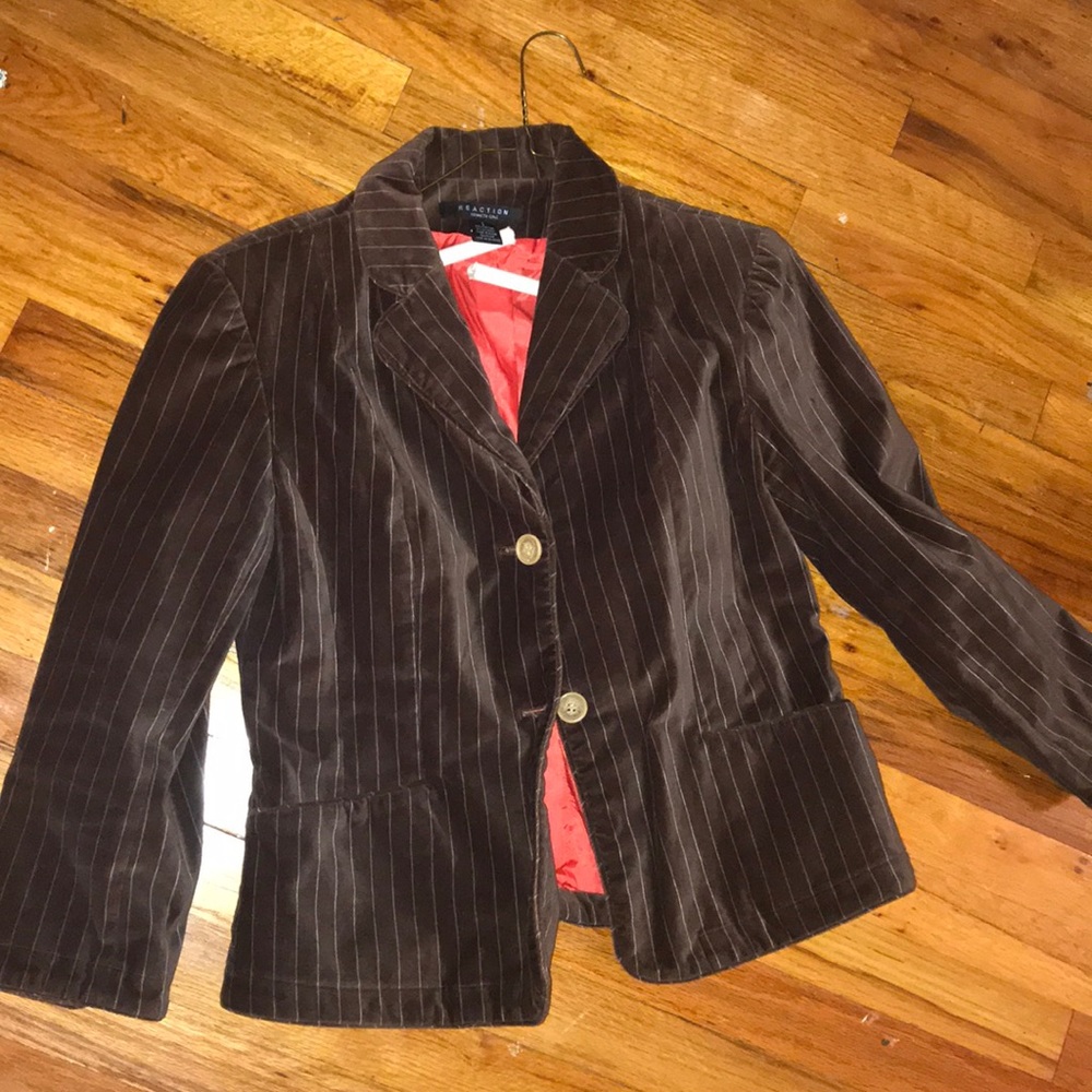 Reaction Kenneth Cole Brown blazer